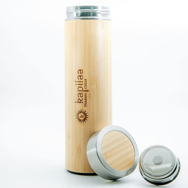 Stainless Steel Bamboo Bottle - kapilaa Pharma Chem - Bamboo Toothbrush ...